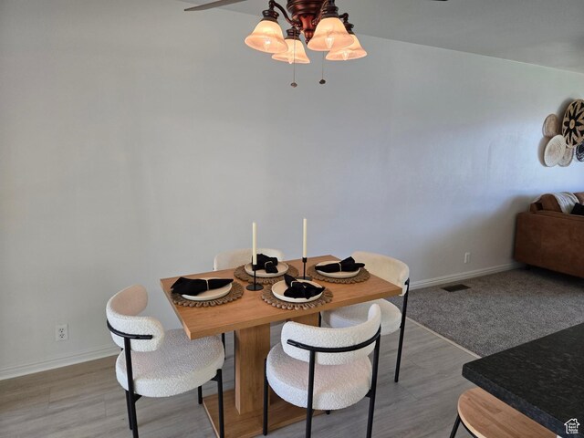 1731 S 145 E, Orem, UT 84058 - dining space featuring baseboards and light wood finished floors