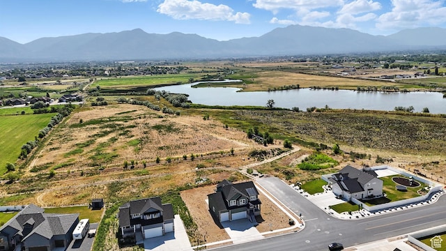 1734 N 4100 W, Plain City, UT 84404 - aerial view of a water and mountain view