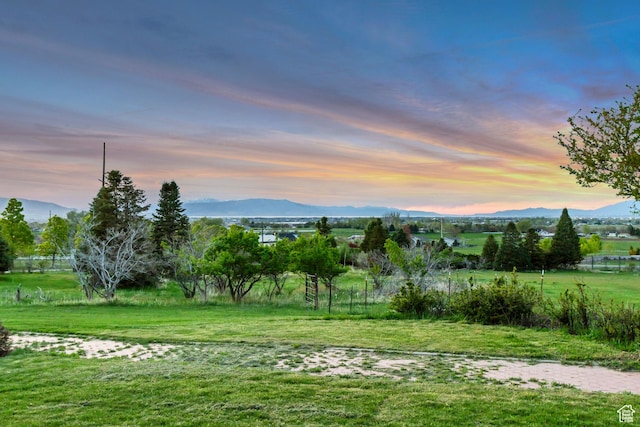542 E 10000 S, Salem, UT 84653 - view of yard with a rural view and a mountain view