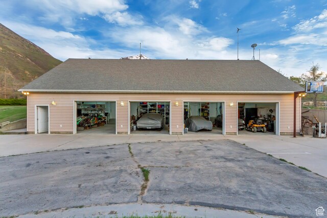 542 E 10000 S, Salem, UT 84653 - view of detached garage