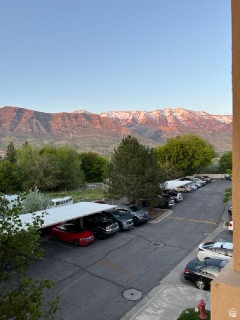 1195 W Dallin Dr N Unit R301, Pleasant Grove, UT 84062 - uncovered parking lot with a mountain view