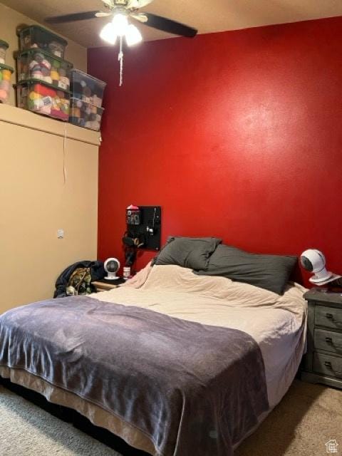 1195 W Dallin Dr N Unit R301, Pleasant Grove, UT 84062 - carpeted bedroom with ceiling fan