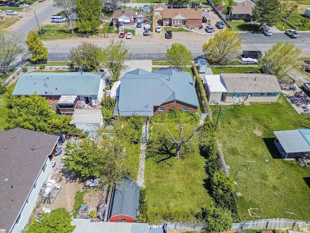 377 N 300 E, Nephi, UT 84648 - aerial view of property's location featuring nearby suburban area