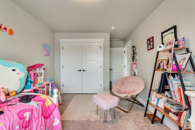 5402 N Meadow Lark Ln, Lehi, UT 84043 - bedroom with carpet flooring, a closet, and baseboards
