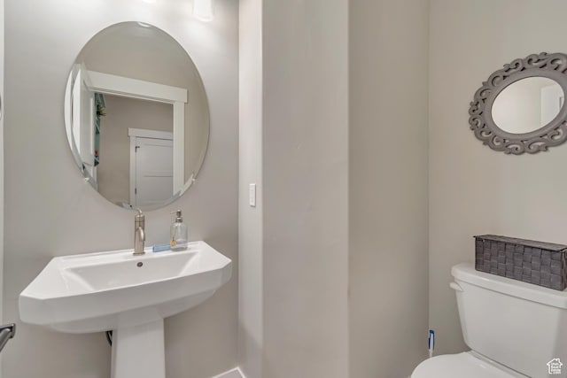 5402 N Meadow Lark Ln, Lehi, UT 84043 - bathroom with toilet and a sink