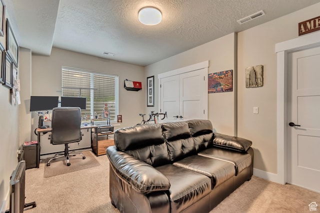 5402 N Meadow Lark Ln, Lehi, UT 84043 - office space featuring carpet, a textured ceiling, and baseboards