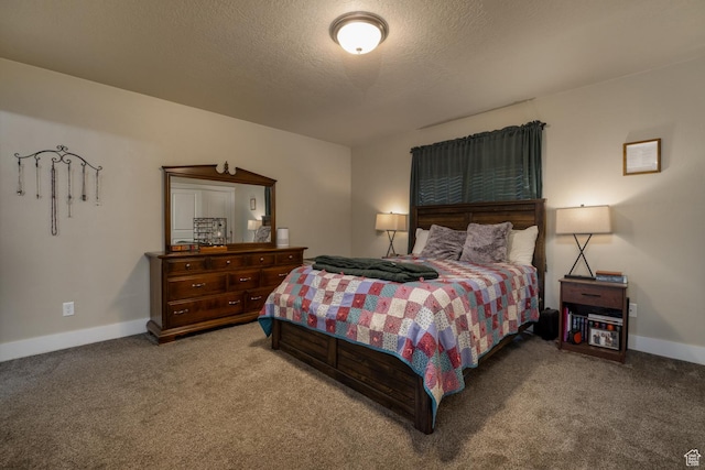 730 S 500 E, Roosevelt, UT 84066 - bedroom with carpet floors, baseboards, and a textured ceiling