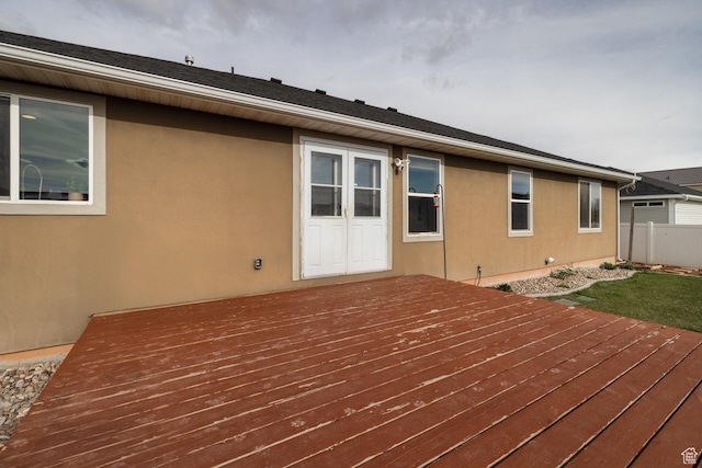 730 S 500 E, Roosevelt, UT 84066 - deck with fence