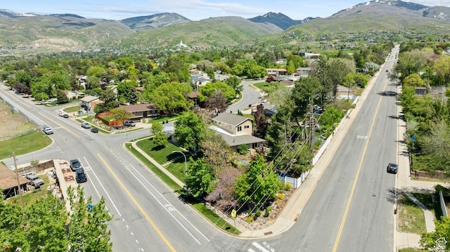 aerial view of mountains