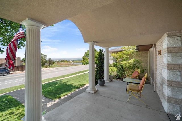 view of patio
