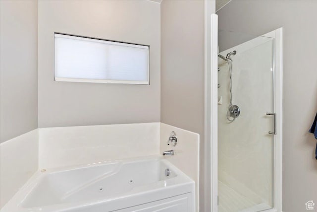 2099 W 700 S, Syracuse, UT 84075 - bathroom with a shower stall and a whirlpool tub