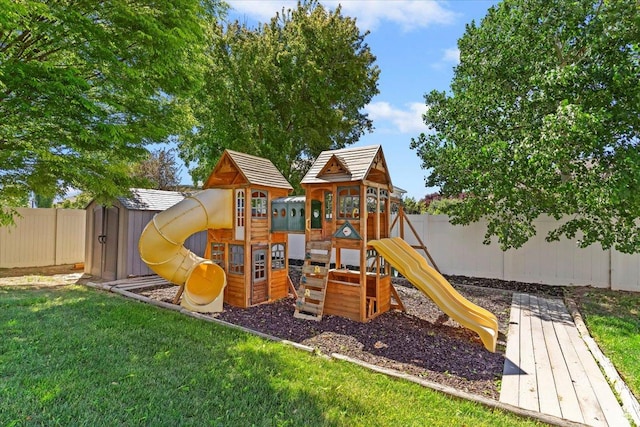 2099 W 700 S, Syracuse, UT 84075 - view of play area with a storage unit