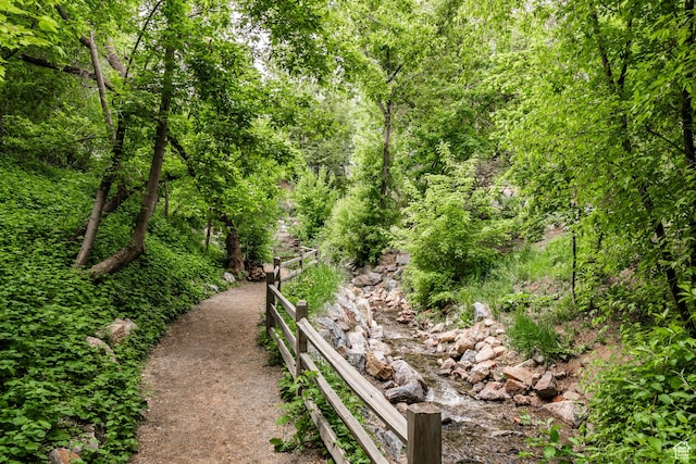 1845 E Princeton Ave, Salt Lake City, UT 84108 - view of property's community featuring a forest view