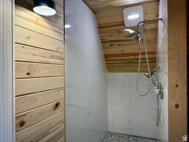 3431 S Panorama Dr, Garden City, UT 84028 - bathroom view of tiled shower