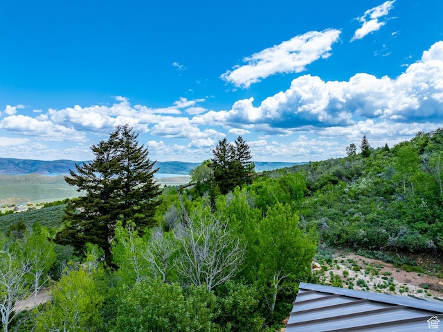 3431 S Panorama Dr, Garden City, UT 84028 - view of mountain backdrop featuring a nearby body of water