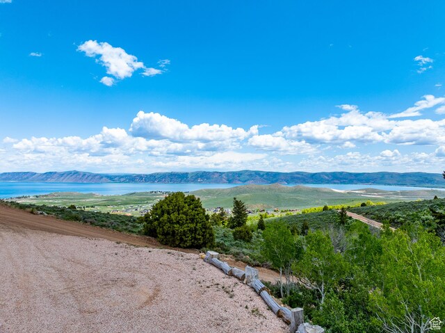 3431 S Panorama Dr, Garden City, UT 84028 - water view with a mountainous background