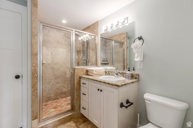 1920 S Wall St, Heber City, UT 84032 - full bathroom with toilet, vanity, and a stall shower