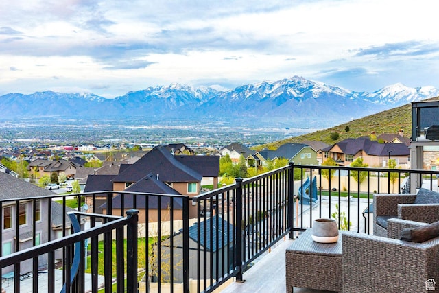 5314 W Rolling Brook Dr, Herriman, UT 84096 - view of mountain background featuring nearby suburban area