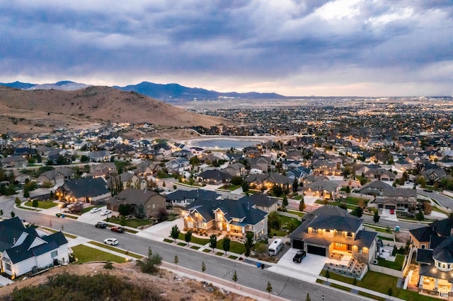 5314 W Rolling Brook Dr, Herriman, UT 84096 - view of property location featuring a mountainous background and nearby suburban area