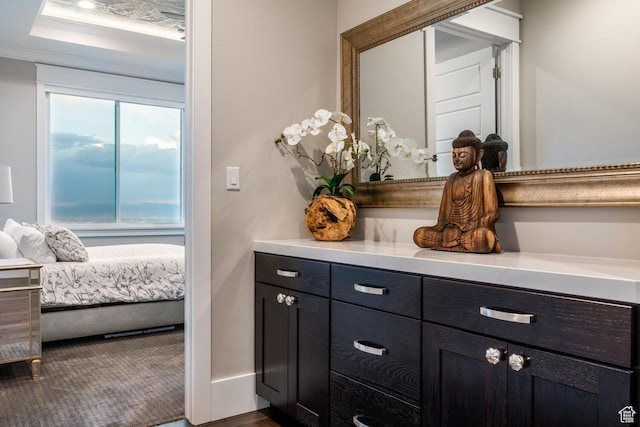 5314 W Rolling Brook Dr, Herriman, UT 84096 - ensuite bathroom featuring vanity and baseboards