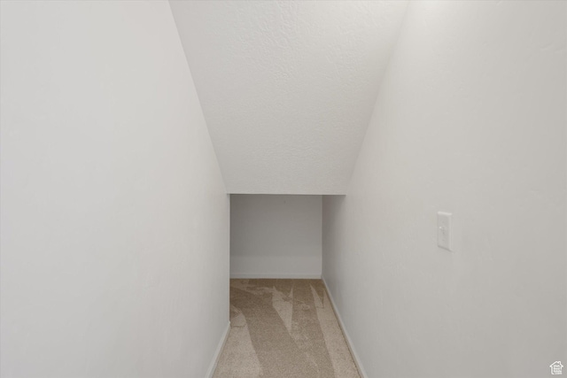 view of storage area
