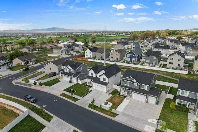 2607 N Mclaws Ave, Layton, UT 84040 - aerial view of residential area featuring a mountain backdrop