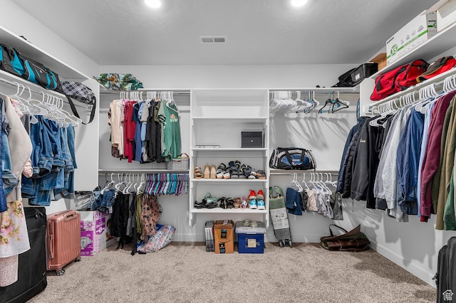 2607 N Mclaws Ave, Layton, UT 84040 - spacious closet featuring carpet flooring