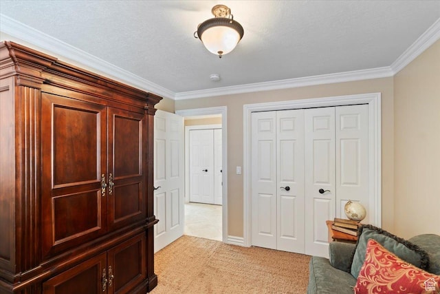 10543 S 2330 W, South Jordan, UT 84095 - bedroom with crown molding, a closet, carpet, and baseboards