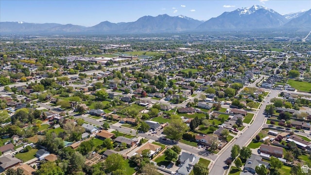 10543 S 2330 W, South Jordan, UT 84095 - aerial view of property's location featuring a mountain backdrop