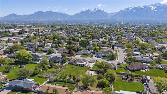 10543 S 2330 W, South Jordan, UT 84095 - view of property location with a mountain backdrop and nearby suburban area