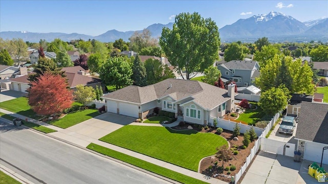 10543 S 2330 W, South Jordan, UT 84095 - aerial perspective of suburban area featuring mountains