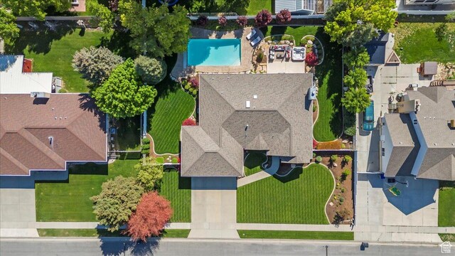 10543 S 2330 W, South Jordan, UT 84095 - drone / aerial view of a pool