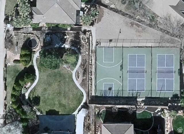 1659 S Cobblestone Ln, St George, UT 84790 - aerial view of property and surrounding area