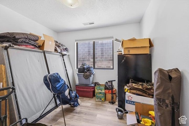 view of storage room