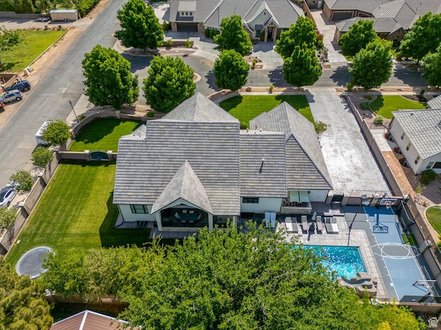 684 S 990 W, Hurricane, UT 84737 - view from above of property featuring a pool