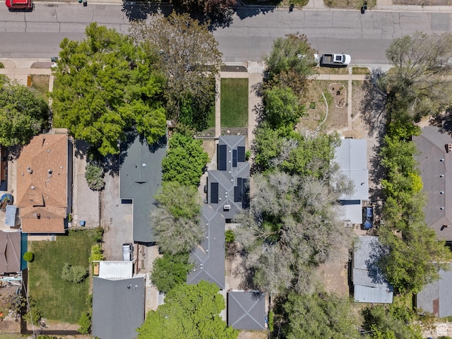 aerial perspective of suburban area
