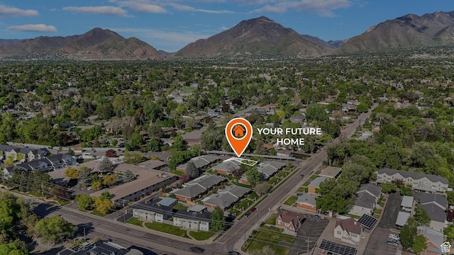 view of property location featuring a mountain backdrop
