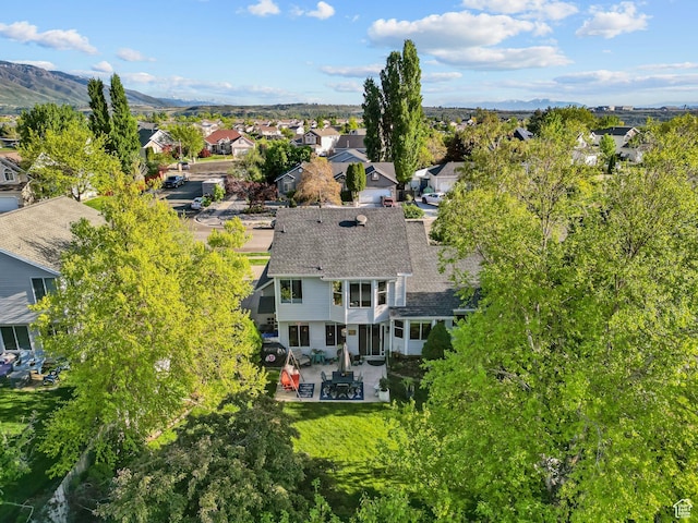 1298 E 5875 S, Ogden, UT 84405 - aerial perspective of suburban area with a mountain backdrop