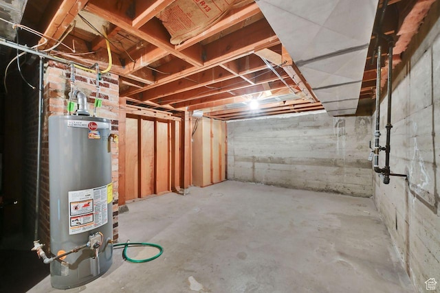 1375 E 3100th St S, Ogden, UT 84403 - unfinished below grade area featuring water heater