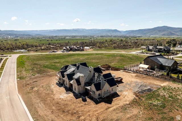 802 E Stone Barn Ln, Midway, UT 84049 - drone / aerial view of a mountainous background