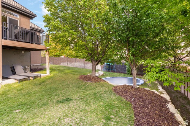 view of yard