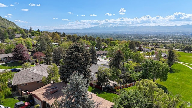 3501 E Loren Von Dr, Millcreek, UT 84124 - aerial view of residential area with a mountainous background