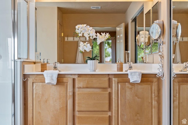 full bathroom with vanity