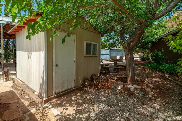 345 N Main St, Ivins, UT 84738 - view of shed with fence