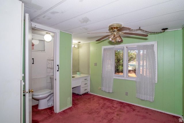 345 N Main St, Ivins, UT 84738 - bathroom with ceiling fan and toilet