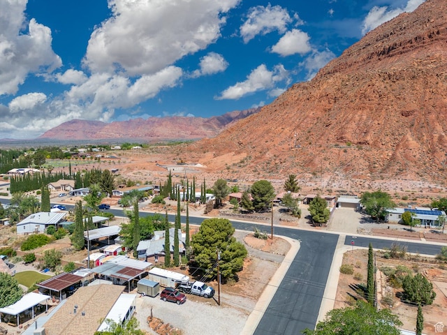 345 N Main St, Ivins, UT 84738 - drone / aerial view of mountains