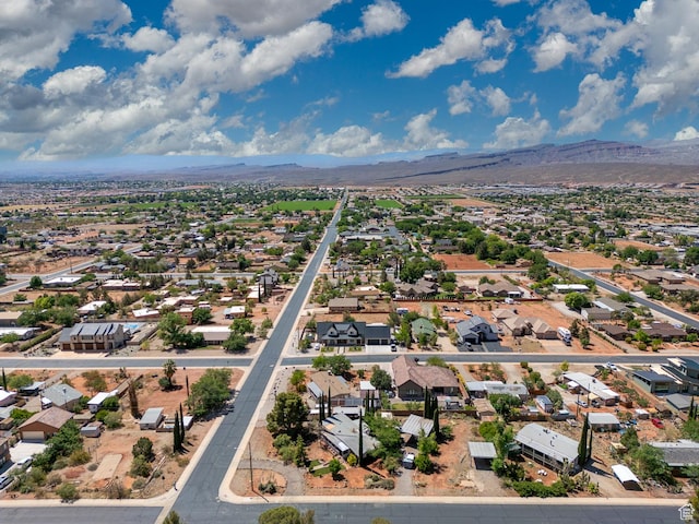 345 N Main St, Ivins, UT 84738 - aerial view of residential area with mountains