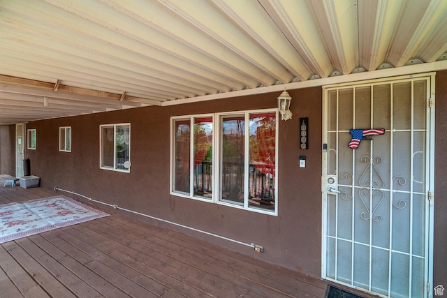 345 N Main St, Ivins, UT 84738 - view of wooden deck