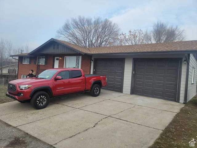 4520 S Ridgeline Dr, Washington Terrace, UT 84405 - view of front of house featuring driveway and a garage