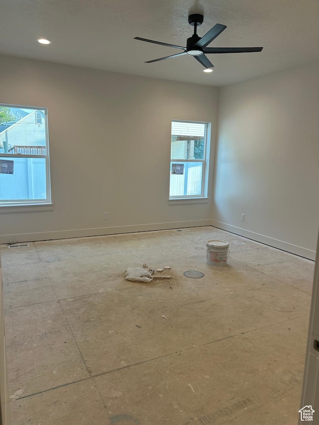 244 E 300 N, Payson, UT 84651 - spare room with a ceiling fan and baseboards